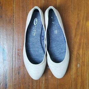 Nude Flats (Worn Once)
